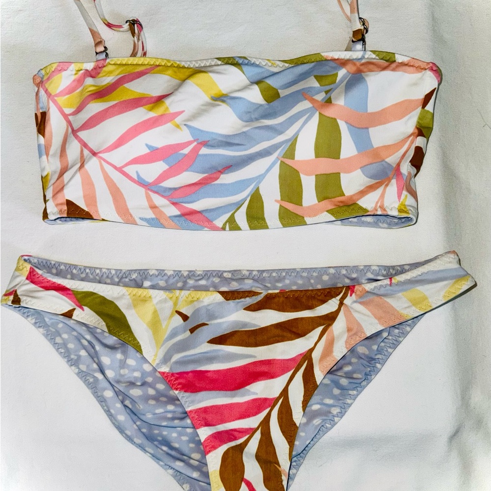 Billabong Tropic Jungle Sunny Tube Bikini Set